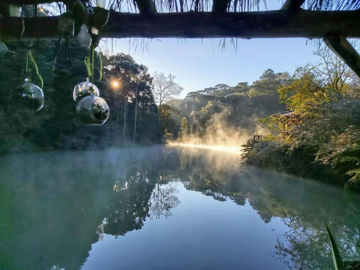 Chale Sitio Pfeiffer Otel São Bento do Sul Brezilya